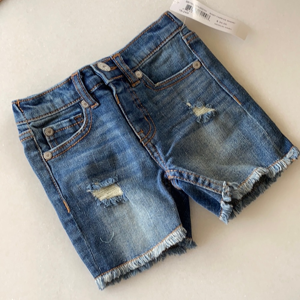 ❤️... Peek Denim Jean Shorts
